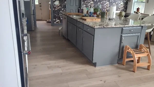 Kitchen with clean countertops and floors in Travelers Rest, SC